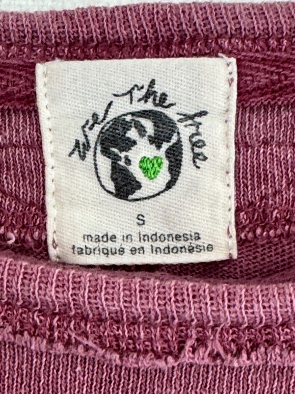 We The Free Dusty Mauve Relaxed Crewneck Sweatshirt - Picture 2 of 5